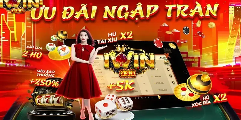 Minh họa ưu đãi nạp tiền lần đầu tại helo888, với hình ảnh tiền vàng, chip casino và chữ 'Thưởng Chào Mừng', thiết kế chuyên nghiệp, màu sắc đỏ chủ đạo, nhấn mạnh giá trị cho người chơi mới.